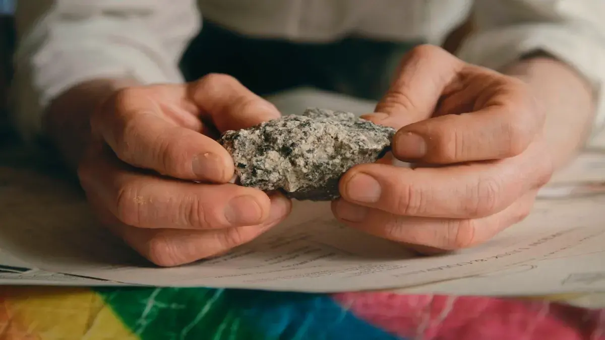 An still from Thomas Abercromby’s video work Rocabarraigh.