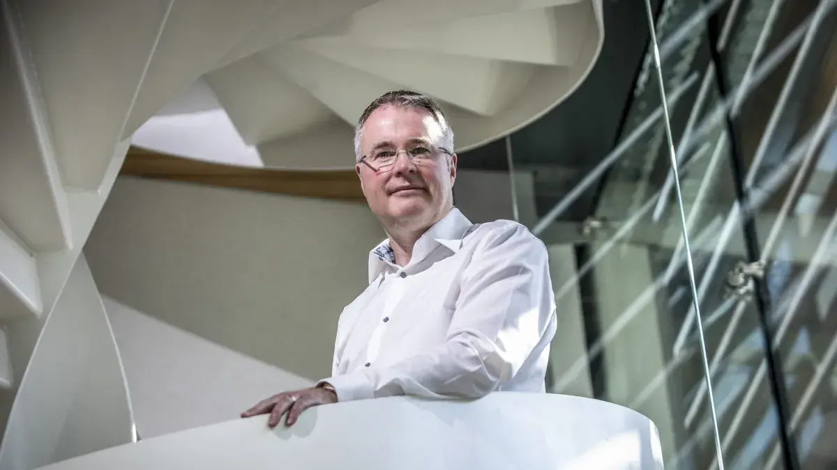 Professor Mark Parsons pictured at the EPCC facility.
