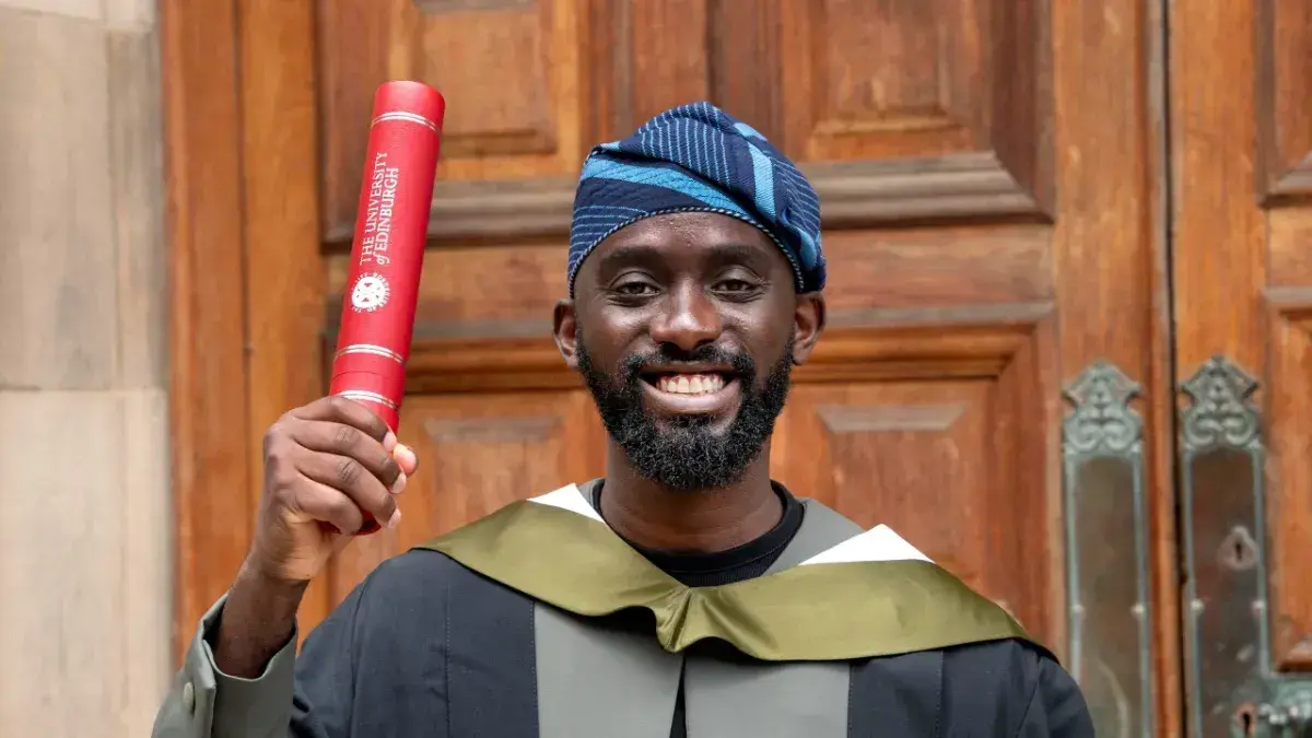 Being Edinburgh Award winner Hammed Kayode Alabi