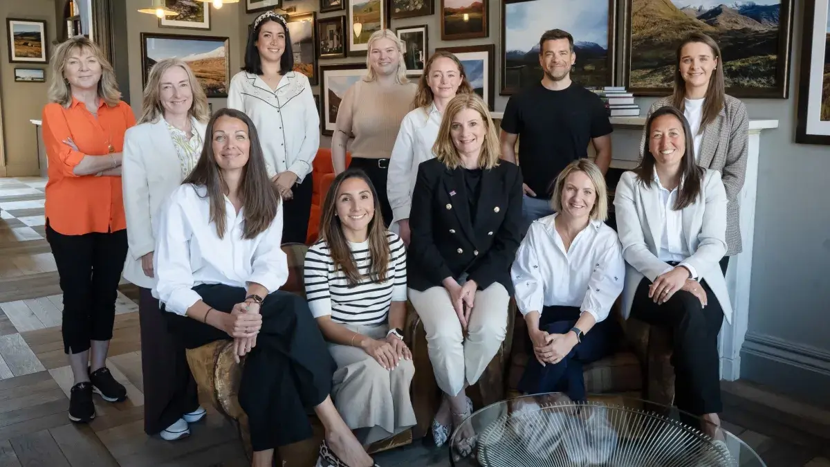 Pathways Forward - Fifth cohort - Charlotte Waugh of Edinburgh Innovations (left); Ana Stewart SG Chief Entrepreneur (second left)
