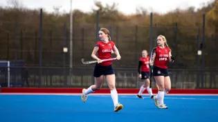 Edinburgh Sport Hockey Players on the pitch