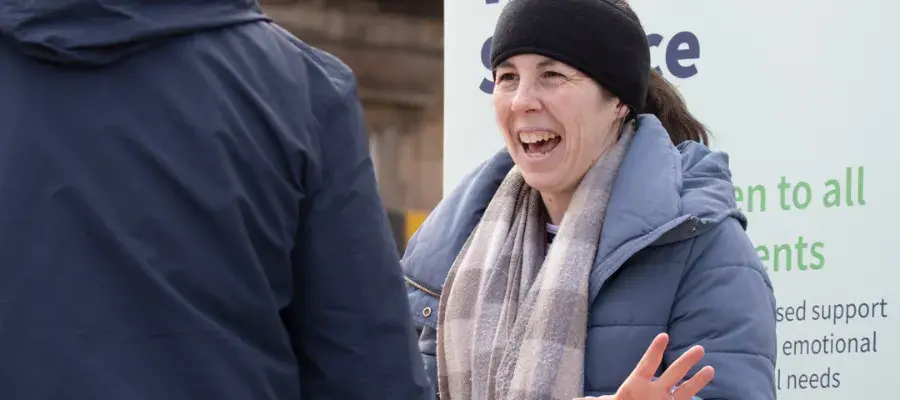 Student Wellbeing Service staff member