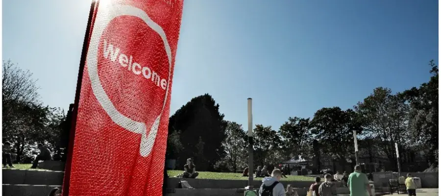 Edinburgh Welcome Flag