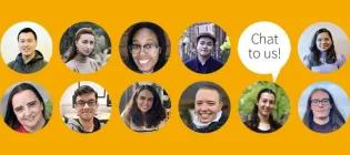 Chat to our students