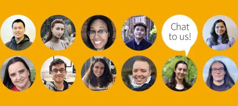 Chat to our students