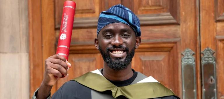 Being Edinburgh Award winner Hammed Kayode Alabi