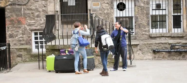 Moving into accommodation