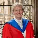 David Garland receiving their honorary degree.