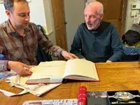 Dugald Alexander Ross receiving his honorary degree.