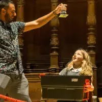 Dr Adrian Garcia-Burgos from the Centre for Discovery Brain Sciences enthralled the audience with a taster of his ‘Science is Magic’ show, which combines interactive illusions and scientific principles.