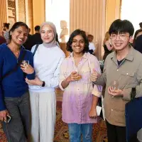 Students at the PGT dissertation event