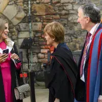 Graduation celebrations at Edinburgh Castle 4