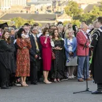 Graduation celebrations at Edinburgh Castle 7