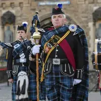 Graduation celebrations at Edinburgh Castle 2