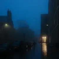 EFC student photo comp A Blue Rainy Day Joan Wang