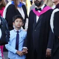 Graduation celebrations at Edinburgh Castle