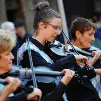 Graduation celebrations at Edinburgh Castle