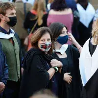 Graduation celebrations at Edinburgh Castle