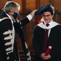 Graduation celebrations at Edinburgh Castle 2021