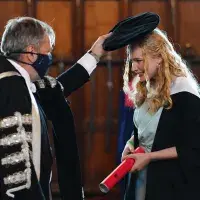 Graduation celebrations at Edinburgh Castle