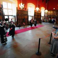 Graduation celebrations at Edinburgh Castle
