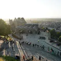 Graduation celebrations at Edinburgh Castle 2021