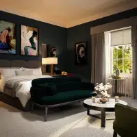 Inside of a hotel room