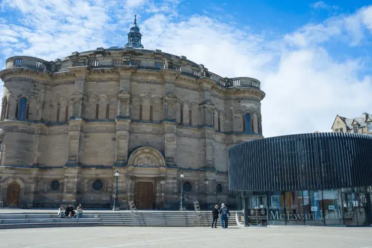 McEwan Hall pictured on a sunny day