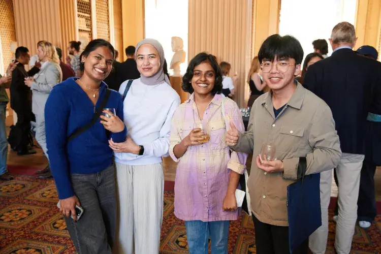 Students at the PGT dissertation event