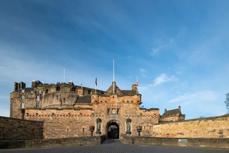 Graduation celebrations at Edinburgh Castle