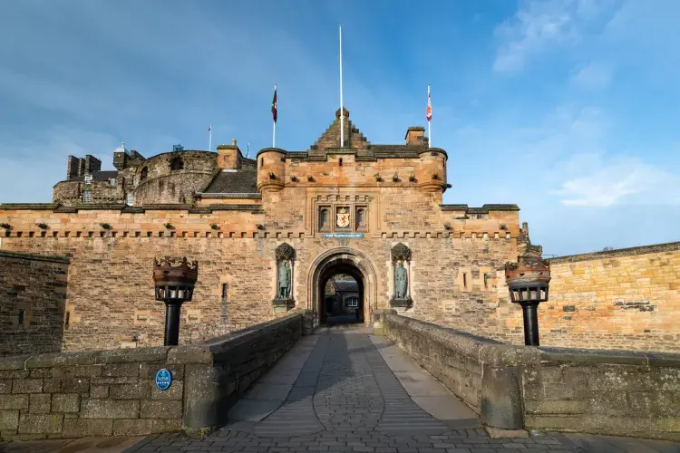 Graduation celebrations at Edinburgh Castle