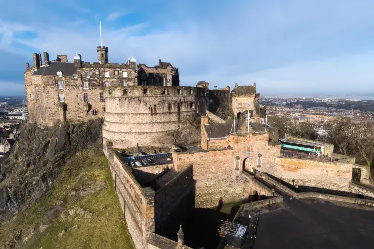 Graduation celebrations at Edinburgh Castle