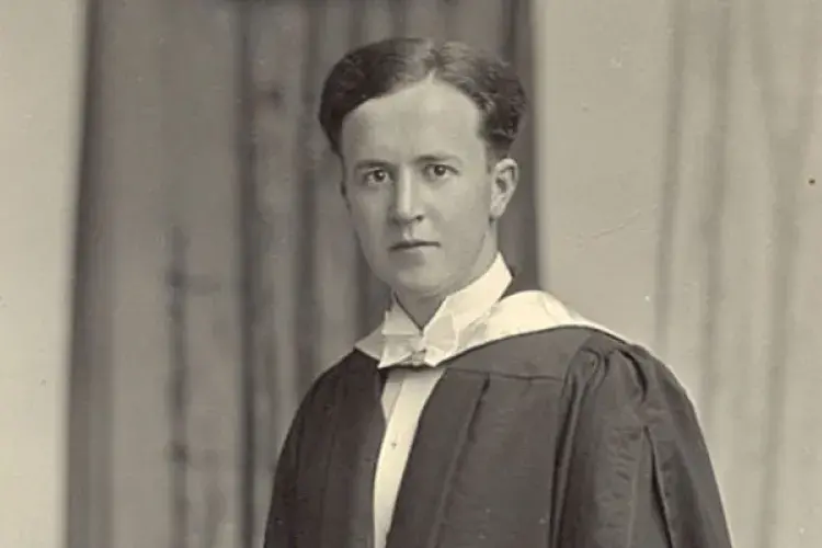 Sorley Maclean at his graduation in 1934 © The Maclean Family