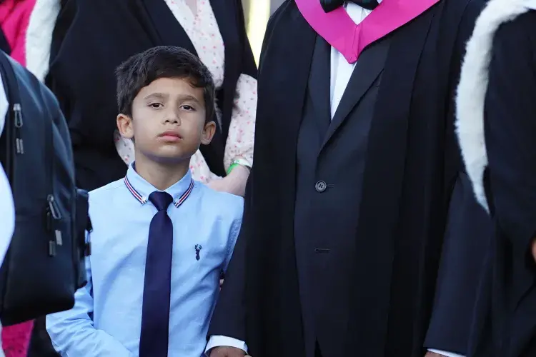 Graduation celebrations at Edinburgh Castle